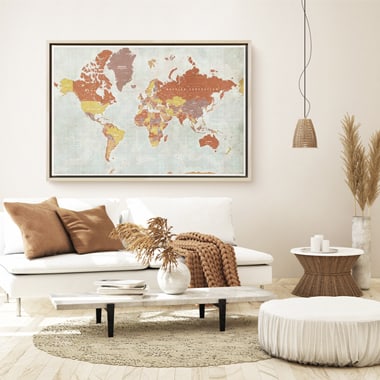 La tua storia su una Mappa del Mondo