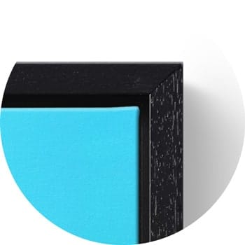 Floating frame black