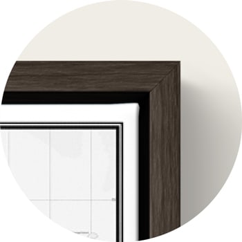 Drewniana Chocolate oak ramka