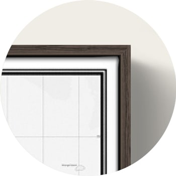 Drewniana Chocolate oak ramka