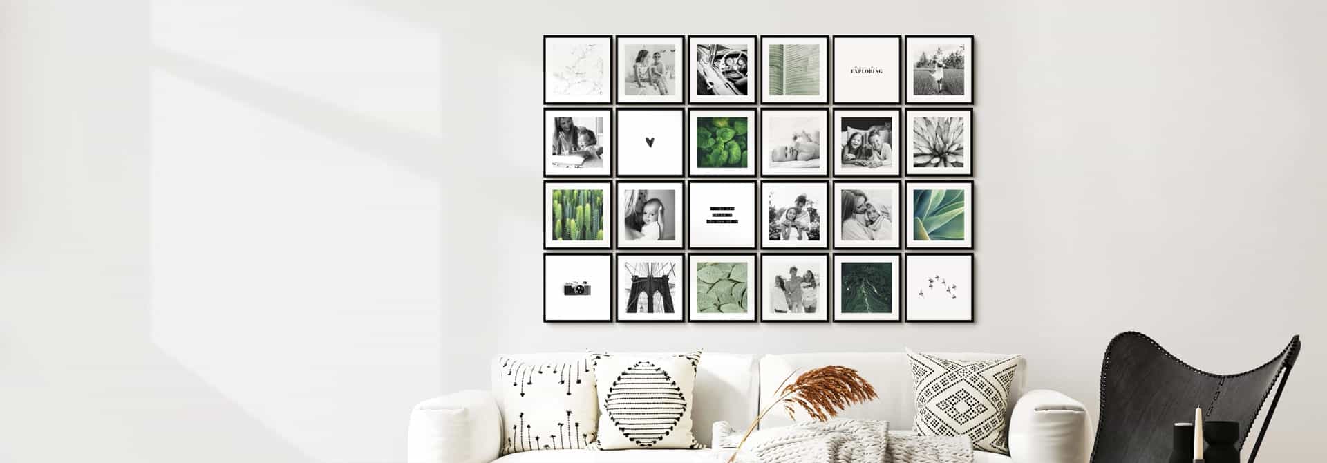 Frames. The photo wall that grows with your memories!